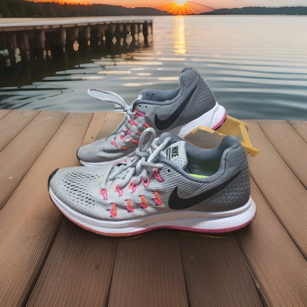 Nike Zoom Pegasus 33 Women's Breathable Running Shoes Womens Sz 7